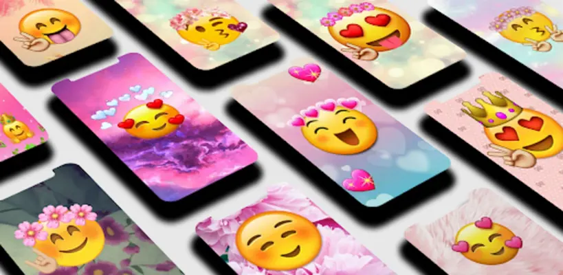 Emoji Wallpaper android App screenshot 0