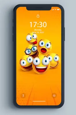 Emoji Wallpaper android App screenshot 1